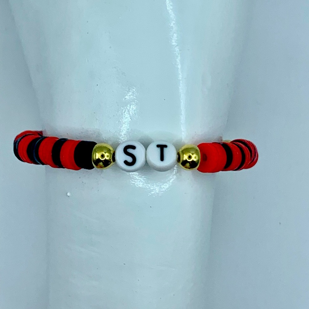 Clay bead bracelet *Requested* “Stranger Things”